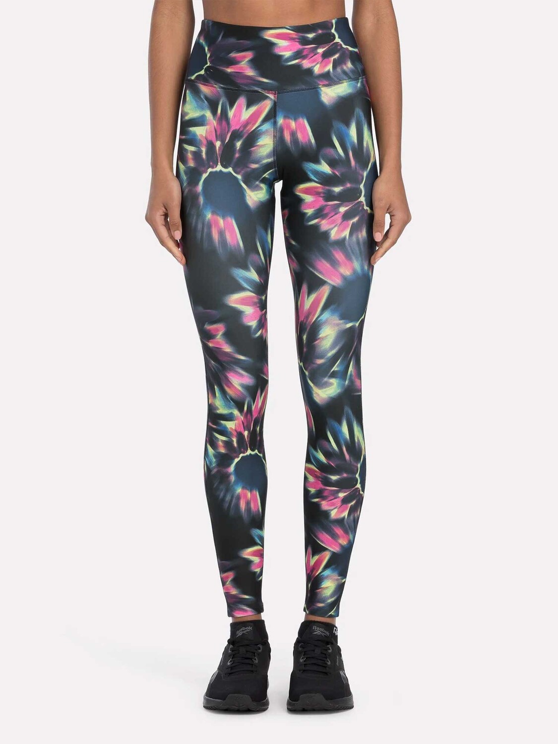

Тайтсы Reebok ID TRAIN AOP TIGHT, черный