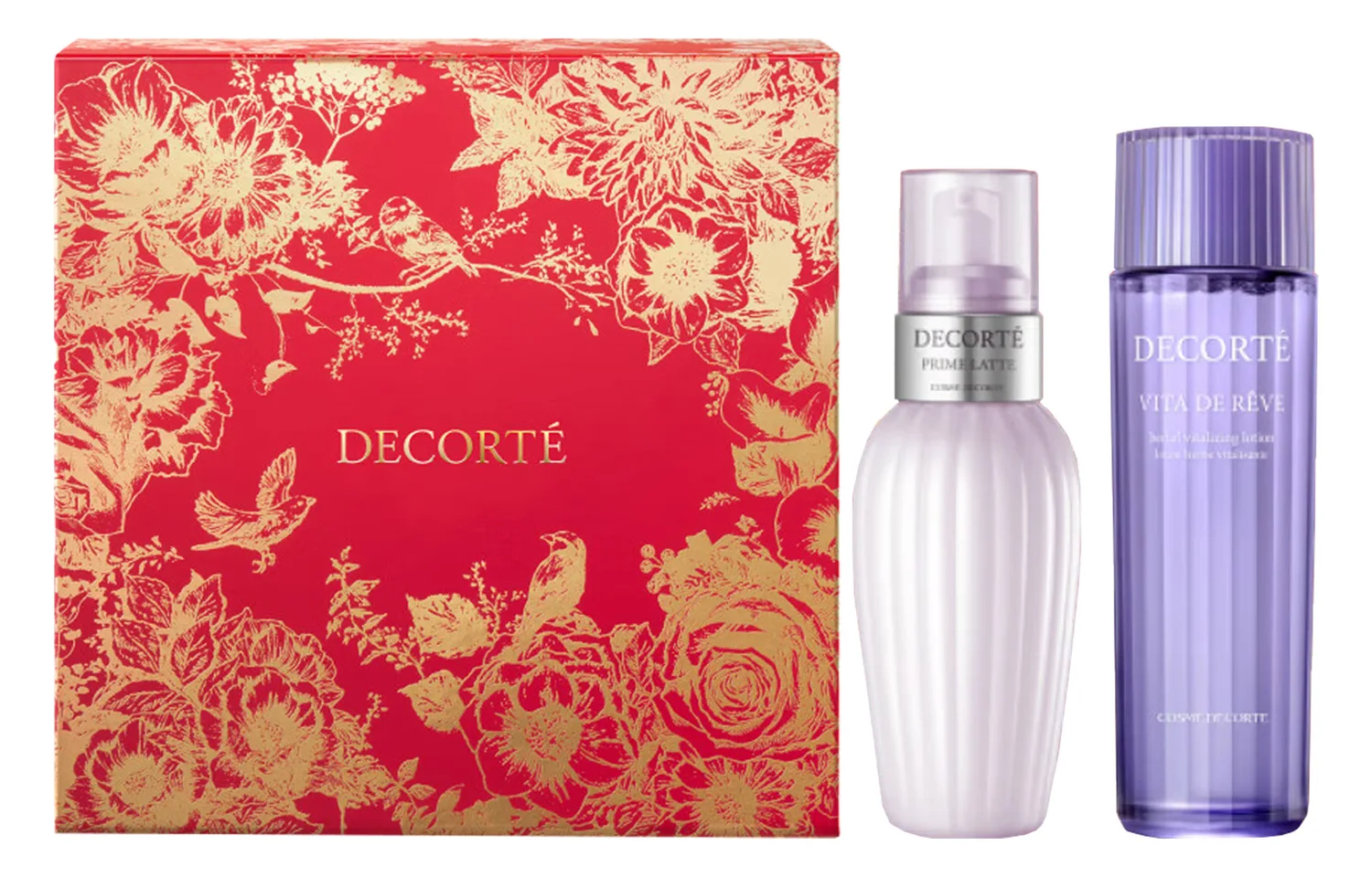 DECORTE Набор для ухода Perilla Water Lotion: увлажняющий лосьон 150 мл и сыворотка 150 мл, Avocado Lotion 150ml+Perilla Leaves Serums Water 150ml — фото 3