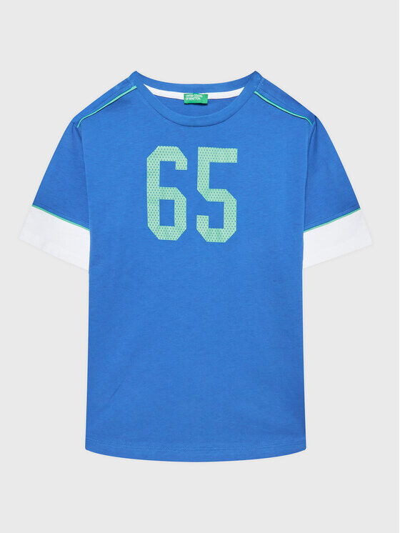 

Футболка стандартного кроя United Colors Of Benetton, синий