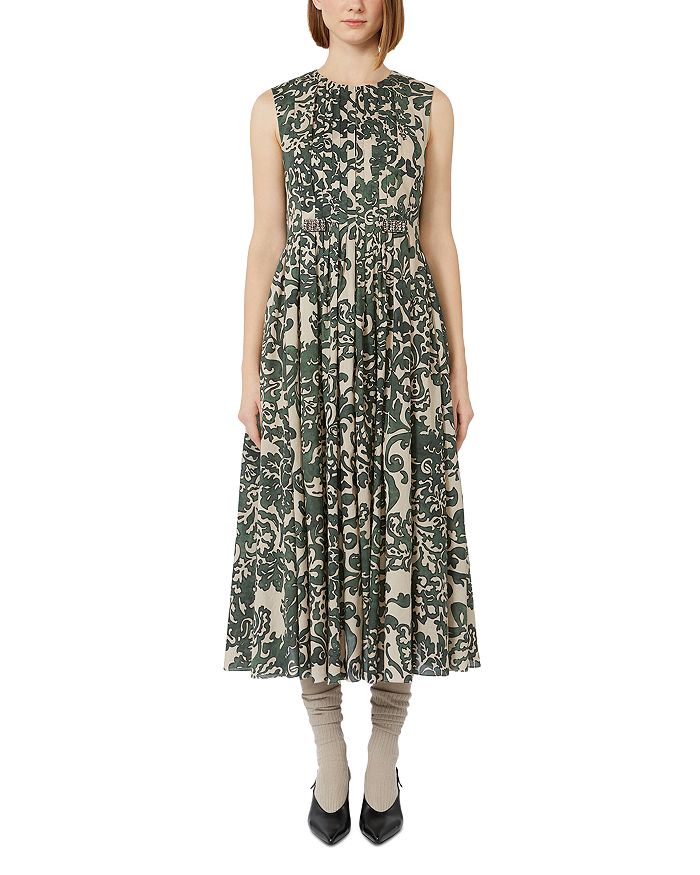 

Венеция Каки Хлопковое платье Max Mara, мультиколор