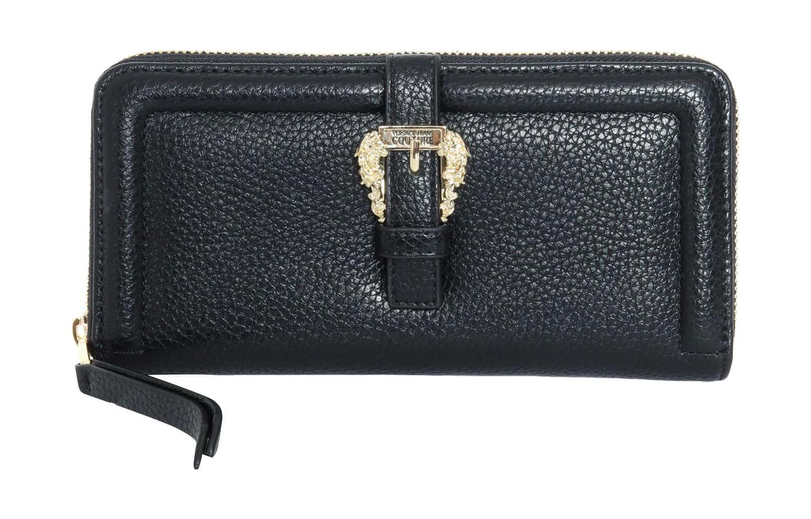 

VERSACE JEANS COUTURE Женский кошелек из полиэстера черный