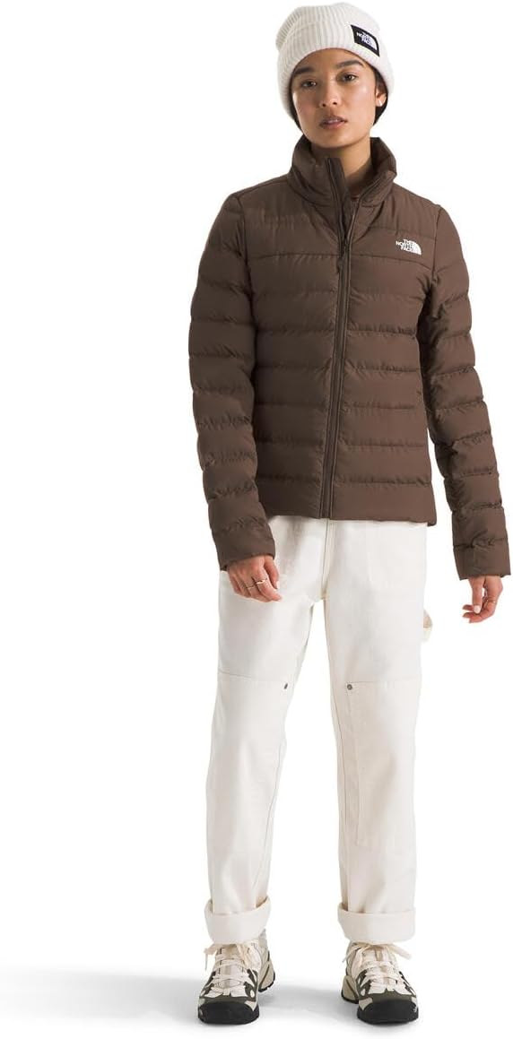 

THE NORTH FACE Женская куртка Aconcagua 3 | Ветрозащитная, влагоотталкивающая, утеплитель из пуха водоплавающих птиц 600 fill, Smokey Brown