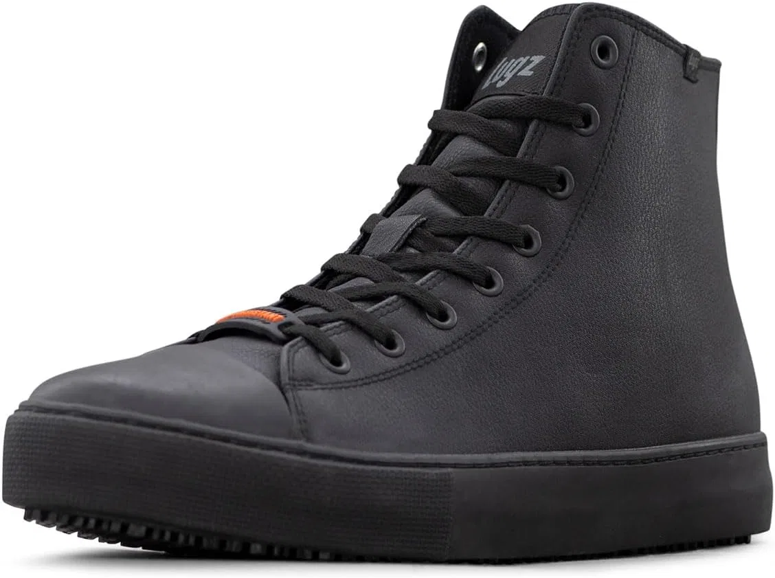 Мужские нескользящие рабочие ботинки Lugz Stagger для работников пищевой промышленности, Black