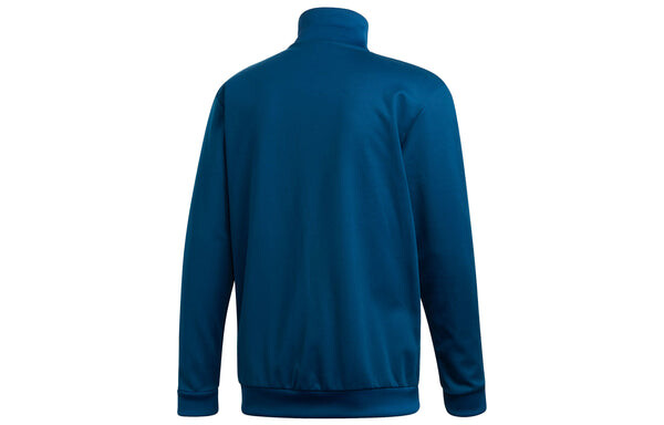 Куртка adidas originals Firebird Track Jacket Zipper tournament Sports Stand Collar Blue, синий — фото 2