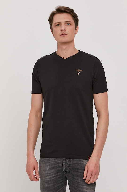 

Футболка Aeronautica Militare, черный