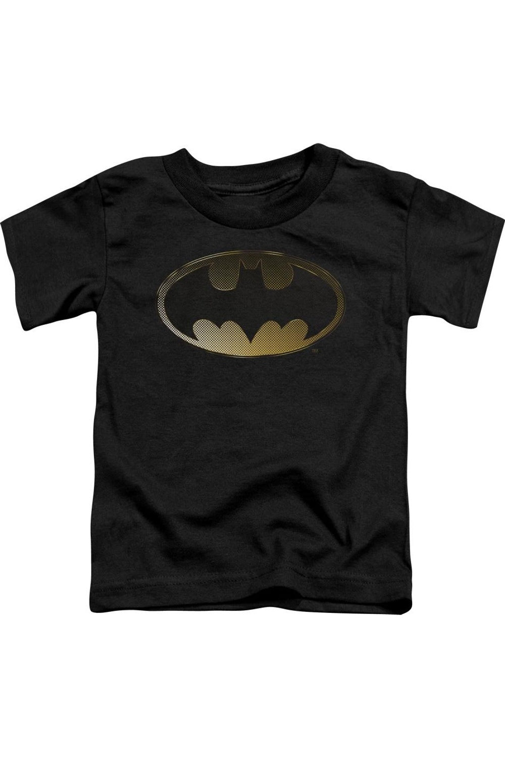 

Футболка с коротким рукавом для малышей Batman в стиле полутонов Gildan, черный