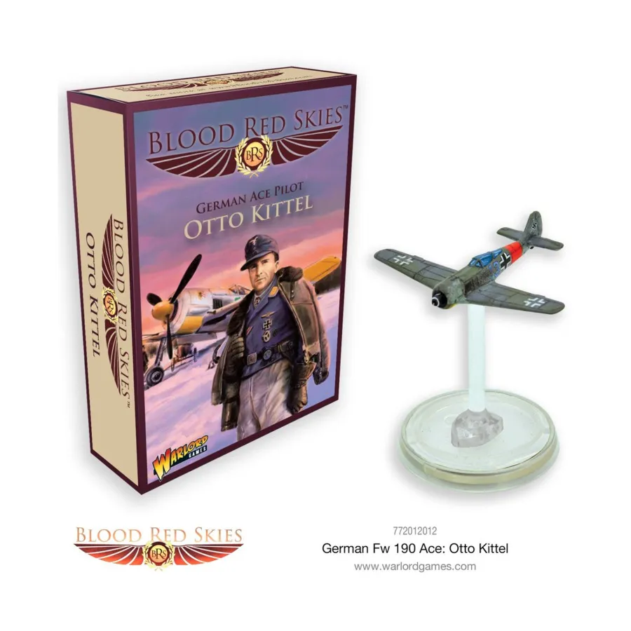 

Focke-Wulf Fw 190 Ace - Отто Киттель, Blood Red Skies - Germany (1:200)