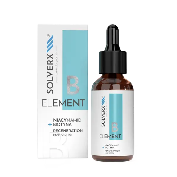 

Регенерирующая увлажняющая сыворотка для лица, 30 мл Solverx Element b