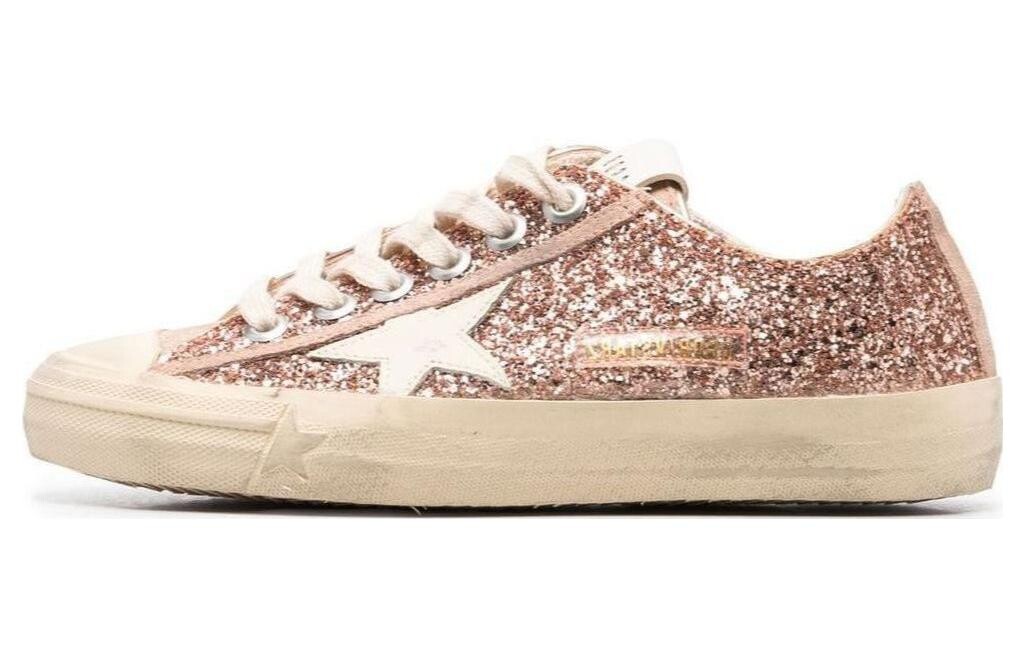 

Кроссовки Golden Goose V-Star Skateboarding Shoes Women's Low-top Peach Orange, оранжевый