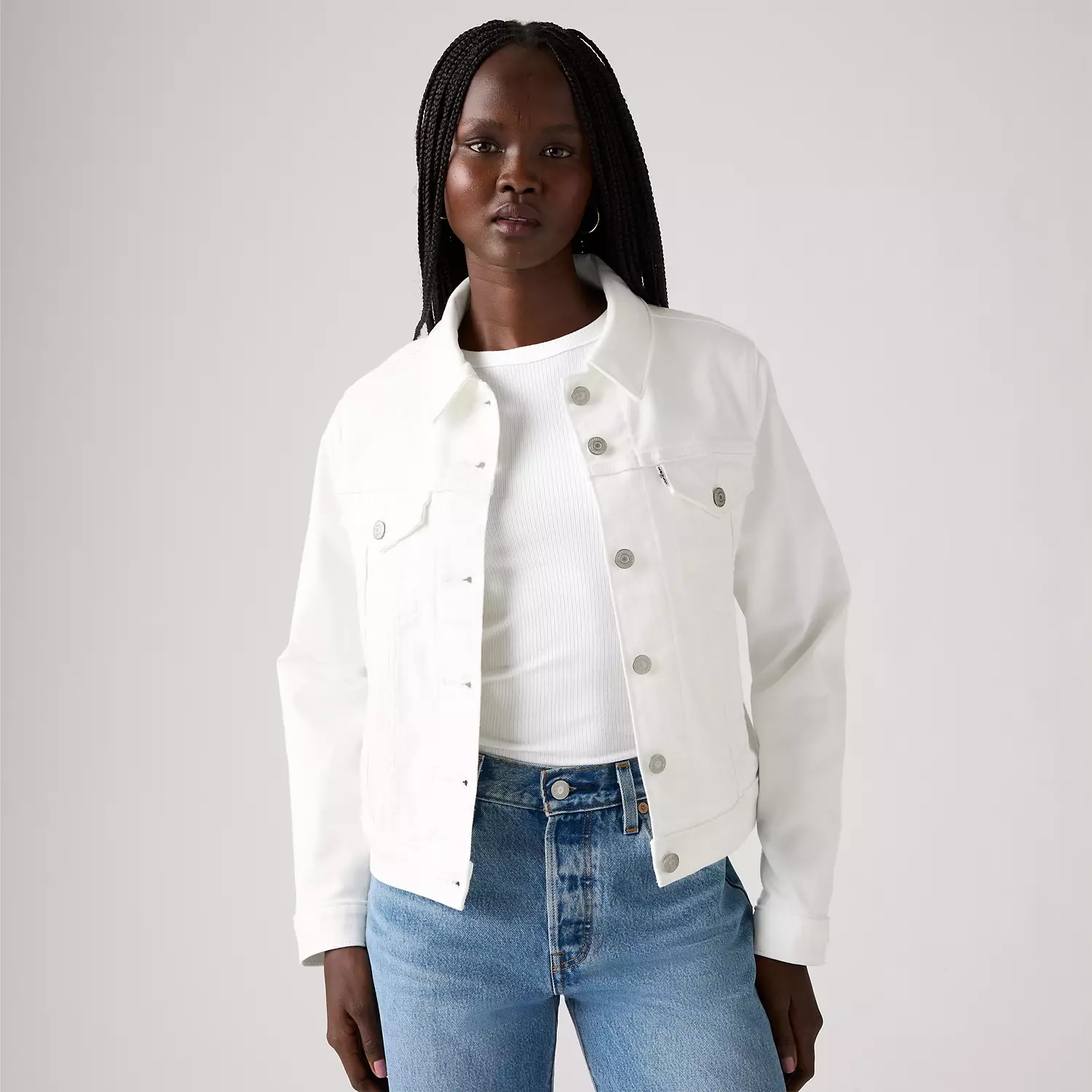 

Оригинальная куртка Levi's, цвет Naturally Good Truck - White