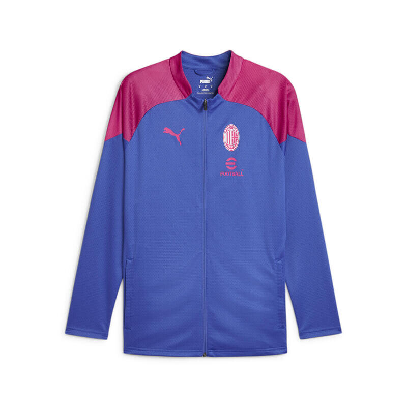 

Мужская футбольная тренировочная куртка AC Milan PUMA Royal Sapphire Blue