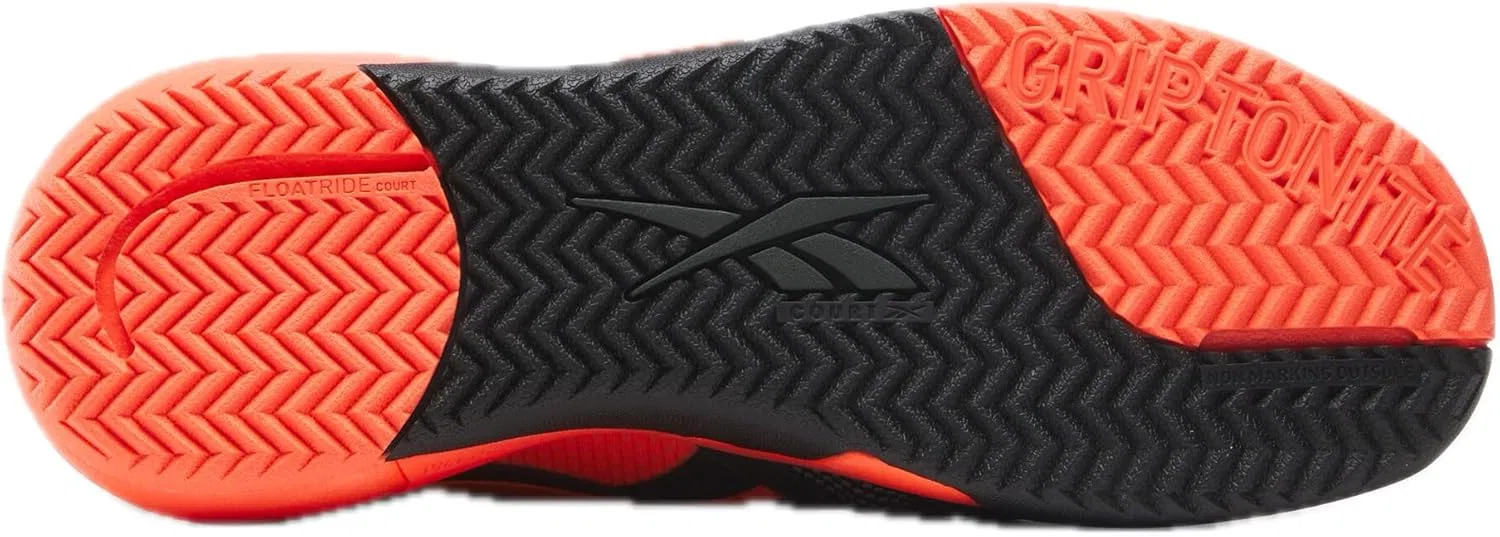 Кроссовки для пиклбола Reebok Nano Court Sport, Digital Coral/Black/Grey 6 — фото 4