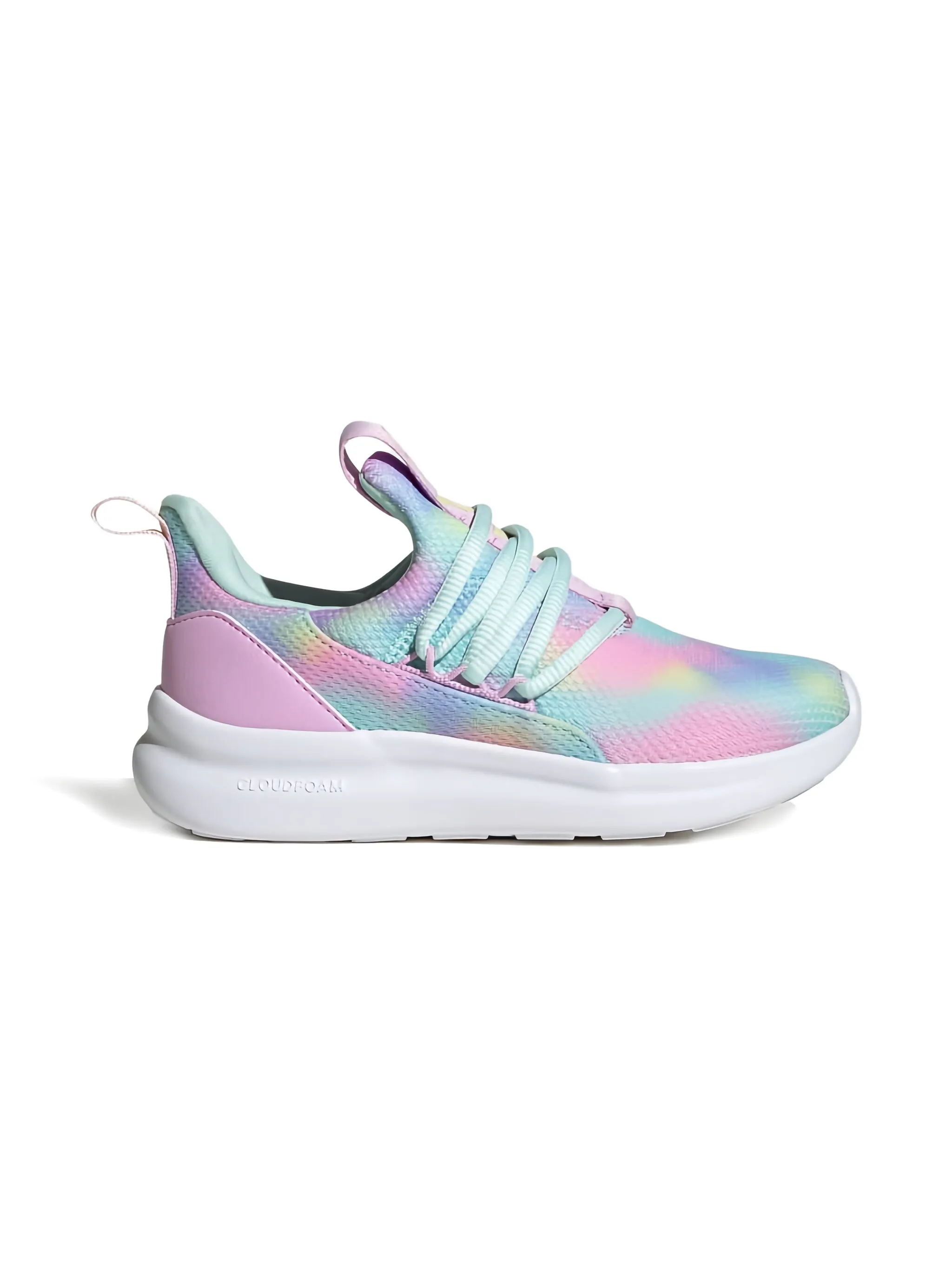 Кроссовки Lite Racer Adapt 7.0 Bliss Lilac/Halo Mint/Powder Adidas Kids, синий — фото 2