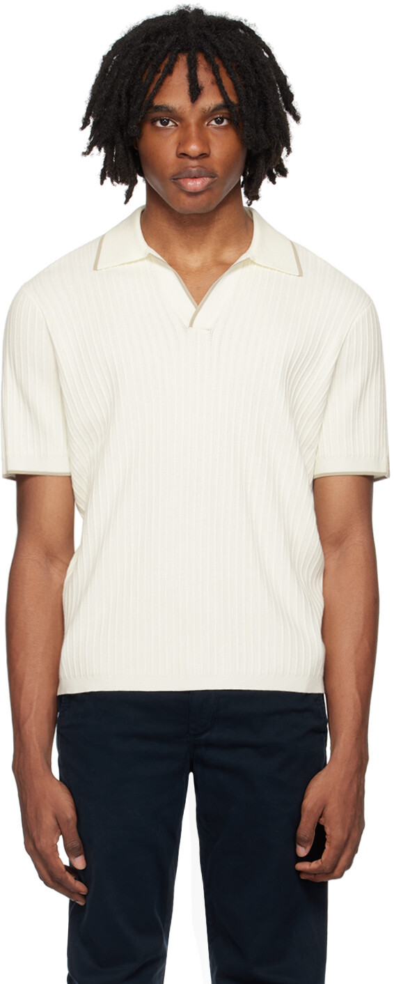 

Поло Off-White Harbor rag & bone