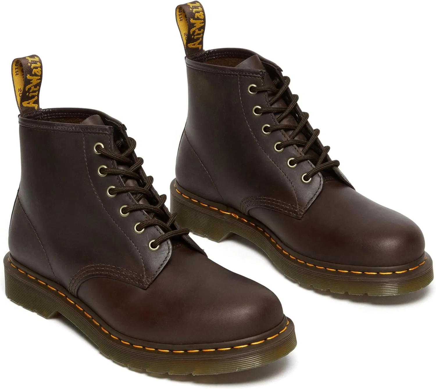 Женские ботинки Dr. Martens 101 23164001 Black Harvest с 6 отверстиями
