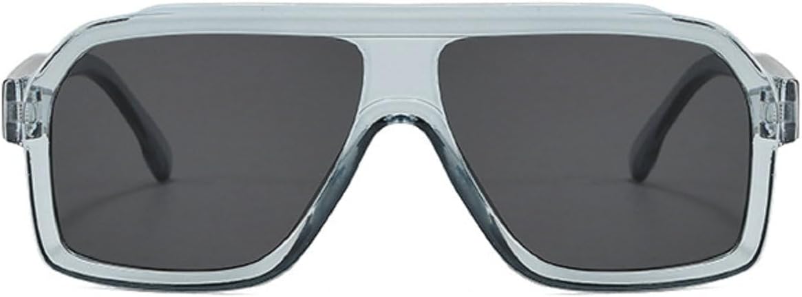 

Мужские солнцезащитные очки в стиле ретро квадратной формы с градиентным зеркальным покрытием и защитой от УФ-излучения UV400. Женские солнцезащитные очки 5063 Melrose, Grey