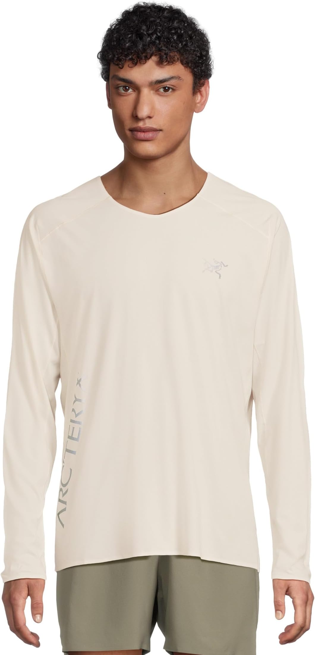 

Лонгслив Arc'teryx Norvan Downword Logo Long Sleeve, цвет Arctic Silk 1