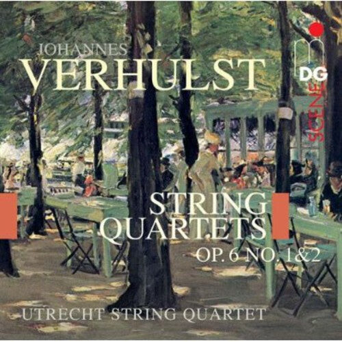 

CD диск Utrecht String Quartet: Verhulst: String Quartets Op. 6 No. 1