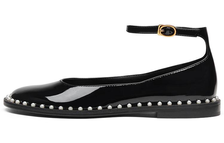 Туфли Мэри Джейн женские черные Charles&Keith