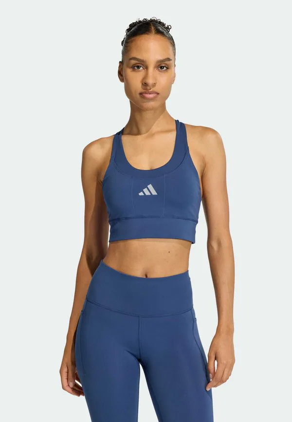 Спортивный бюстгальтер adi365 с высокой степенью поддержки Adidas Performance, Tech Indigo