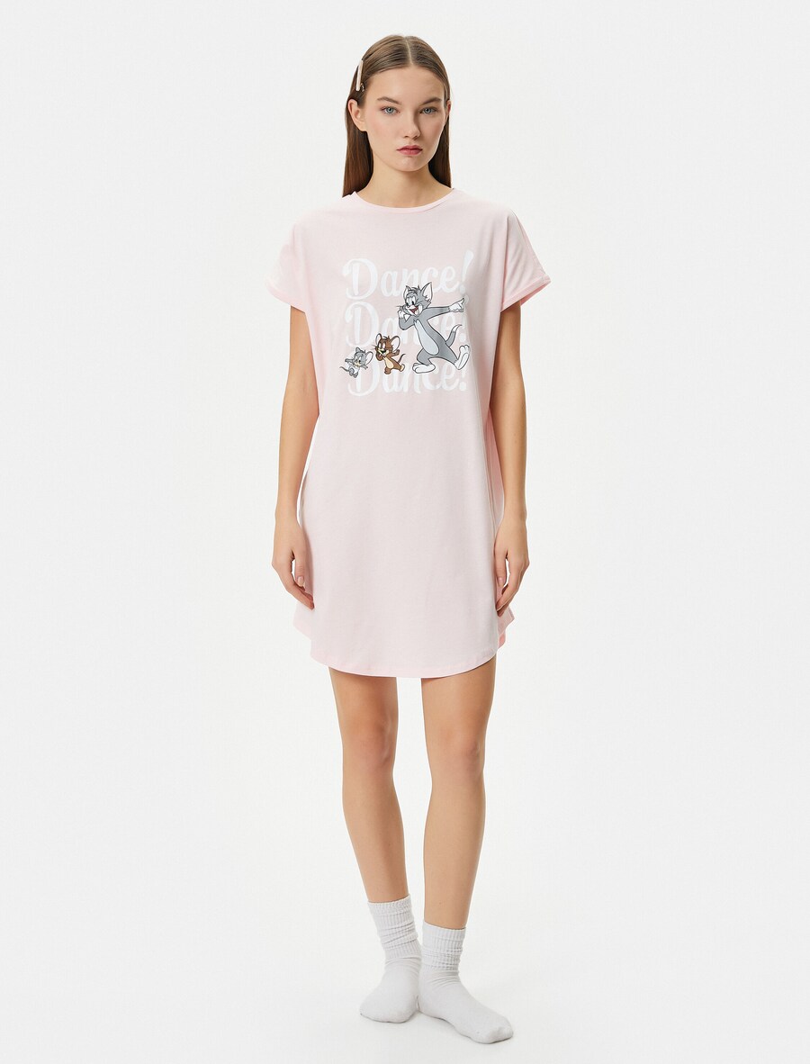 

Ночная рубашка Koton Nightgown, темно-розовый