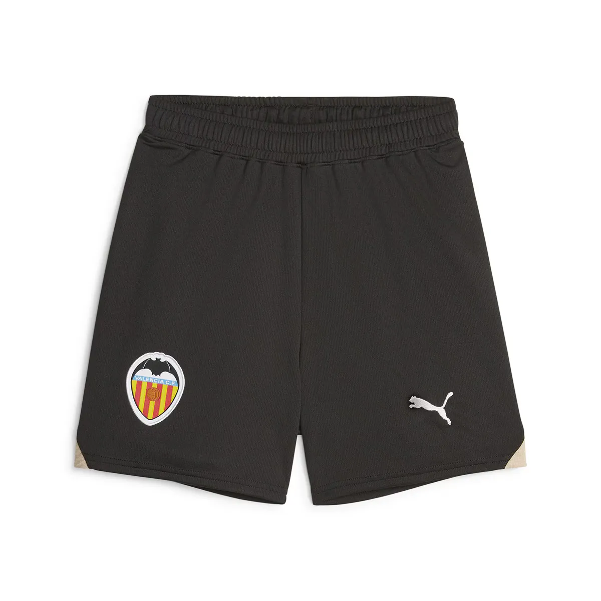 

Детские шорты первой формы Valencia CF 2023-2024 Puma, черный