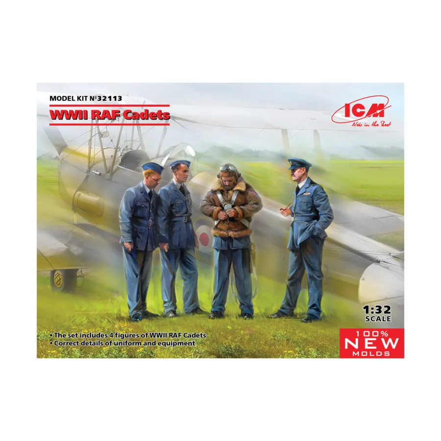 

Курсанты Королевских ВВС Второй мировой войны, Military Models 1/32 Scale (ICM)
