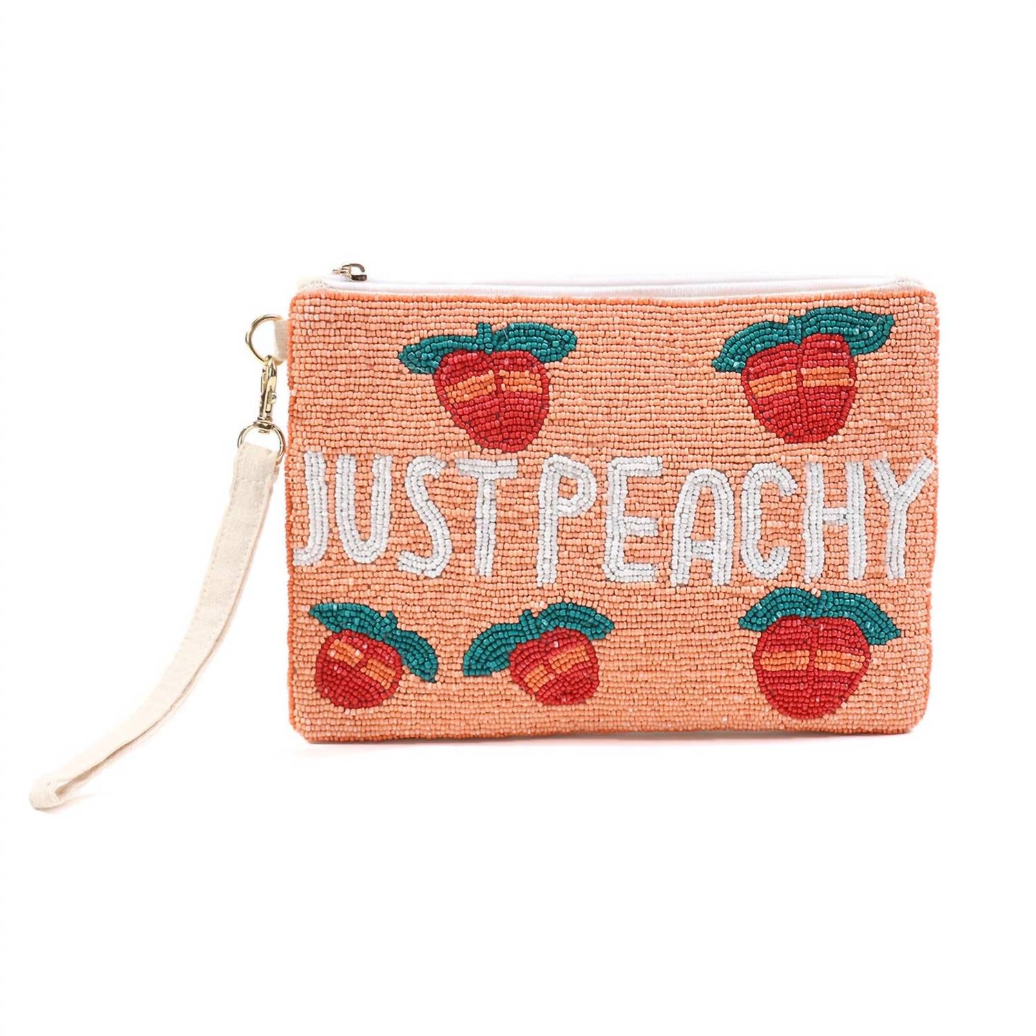 

Клатч Odette Beaded Print на молнии в цвете Just Peachy Jen & Co., Оранжевый, Клатч Odette Beaded Print на молнии в цвете Just Peachy Jen & Co.