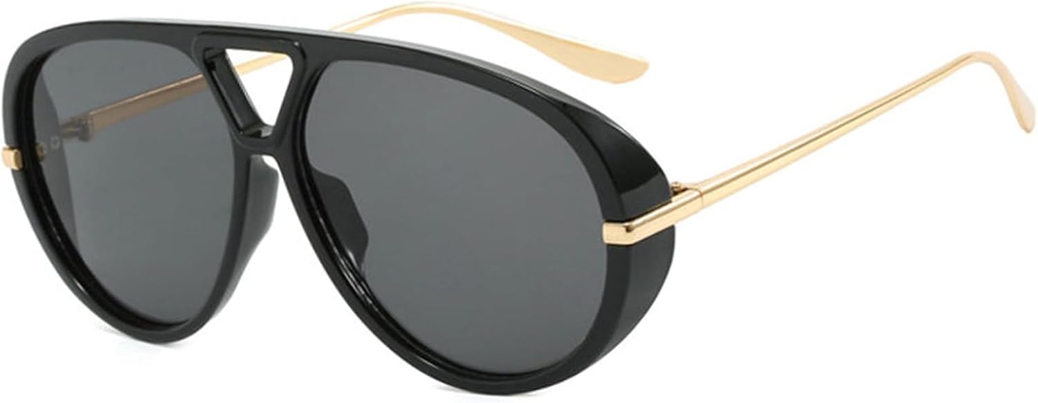 

Хелена Модные большие солнцезащитные очки-пилот для женщин и мужчин, овальные солнцезащитные очки, винтажные солнцезащитные очки в крупной оправе, панк-солнцезащитные очки для мужчин helena, C1