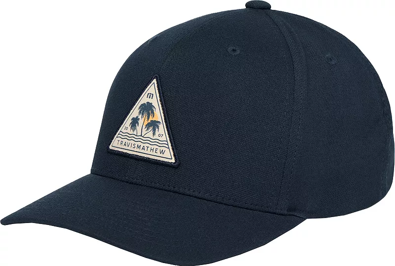 

Мужская кепка для гольфа TravisMathew Dark Tide, цвет Total Eclipse