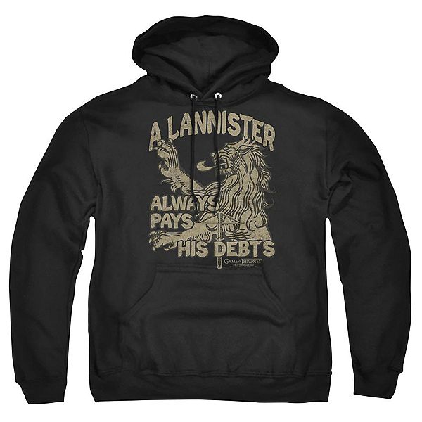 

Толстовка с капюшоном Game of Thrones Debts Licensed Character