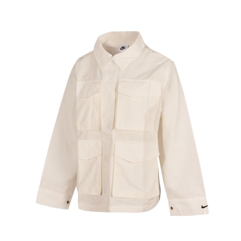 

Nike Женская бежевая куртка карго из эссенциальной ткани, Beige