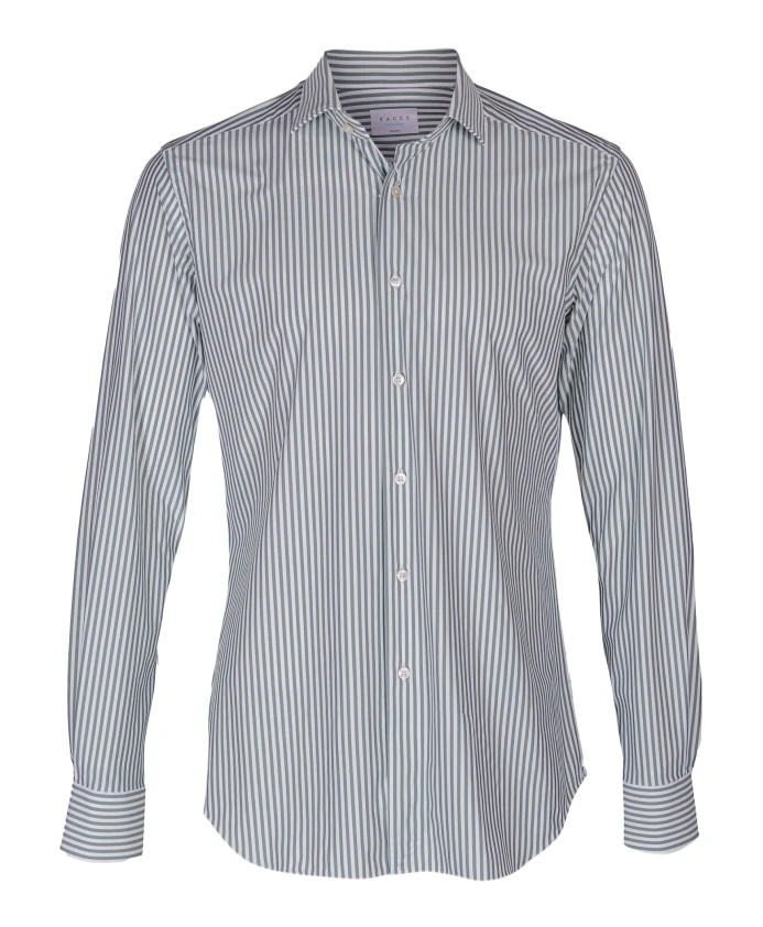 

Классическая трикотажная футболка, сшитая на заказ в Италии. Xacus, зеленый