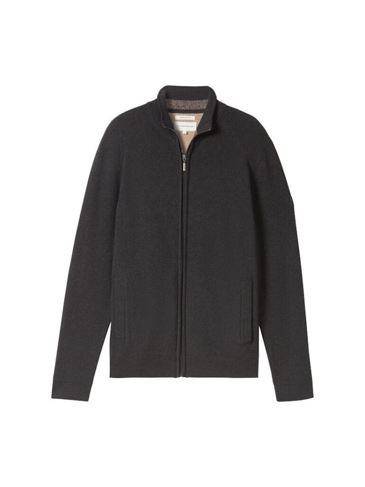 

Пуловер Tom Tailor Pullover, цвет black grey melange