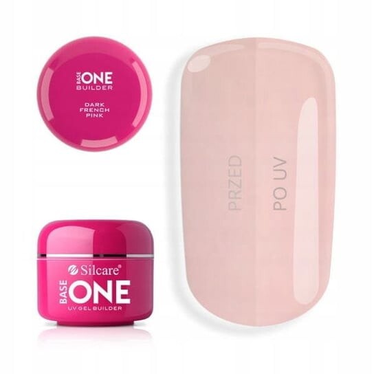 

Г Silcare UV Gel Base One French Pink Dark 5