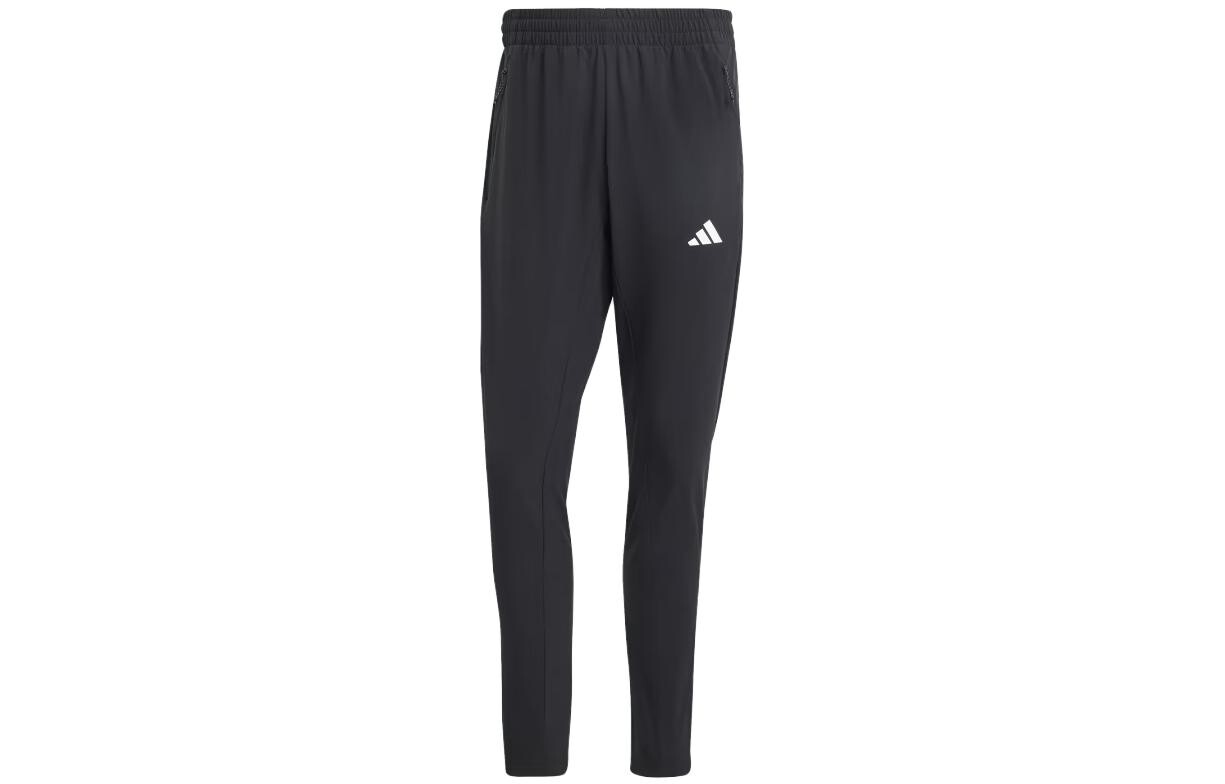 

Трикотажные спортивные штаны мужские черные Adidas, черный
