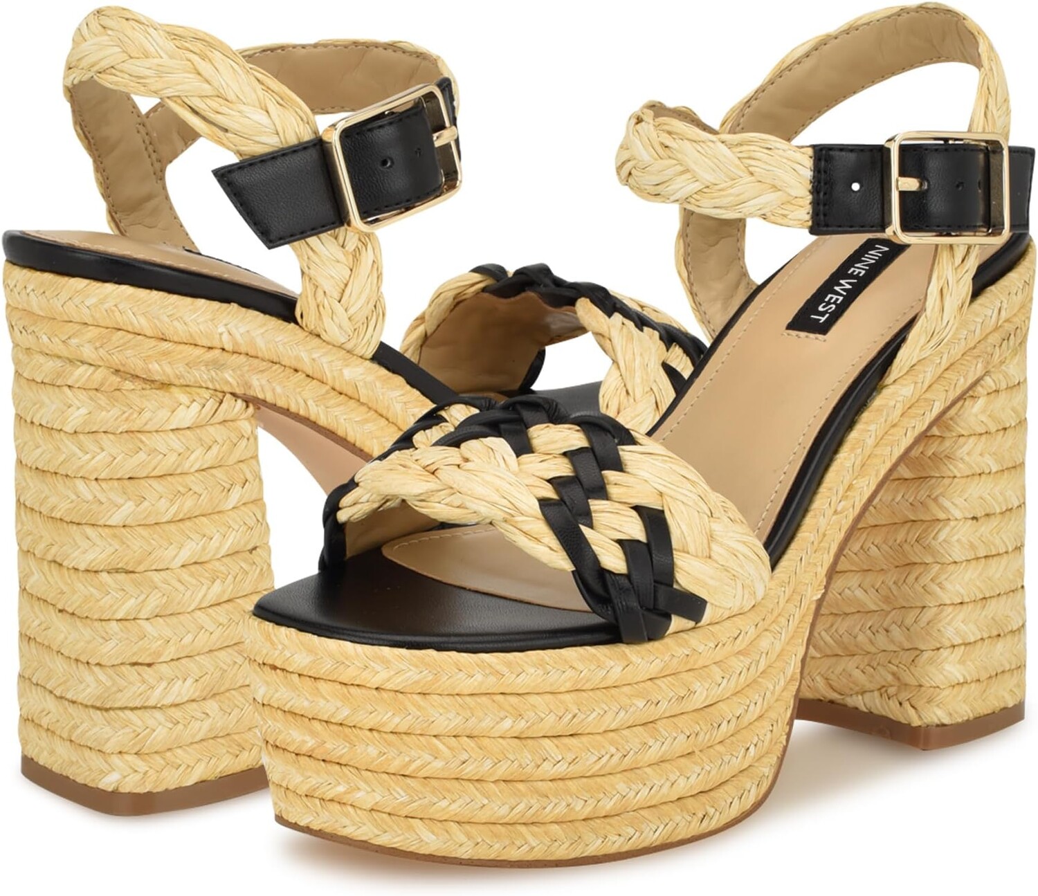 

Туфли Nine West Jolane, цвет Light Natural/Black