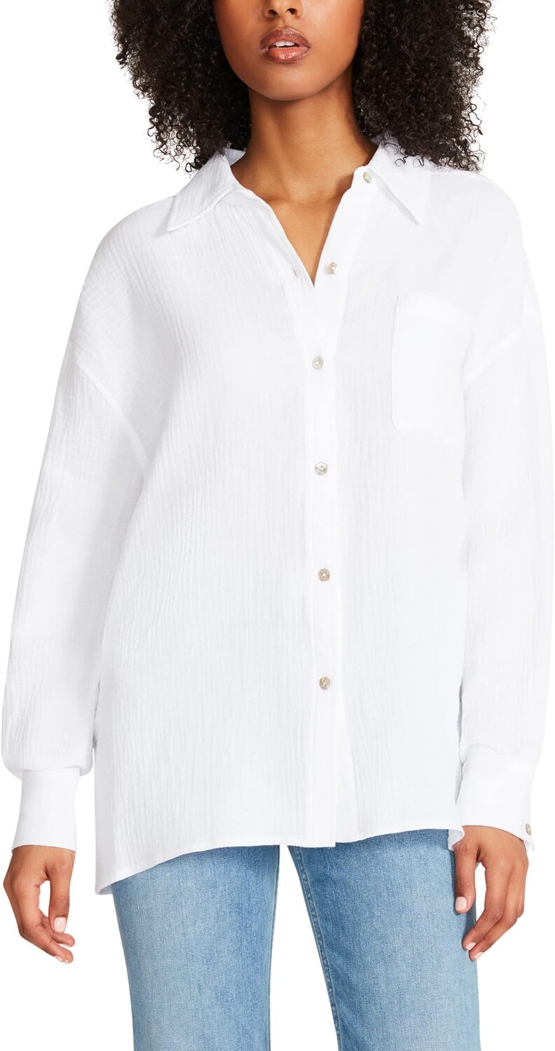 

Рубашка Blanca Top Steve Madden, белый