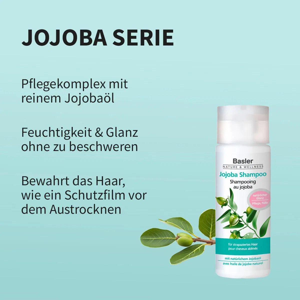 Шампунь Basler Jojoba Shampoo, 5 л Basler — фото 4