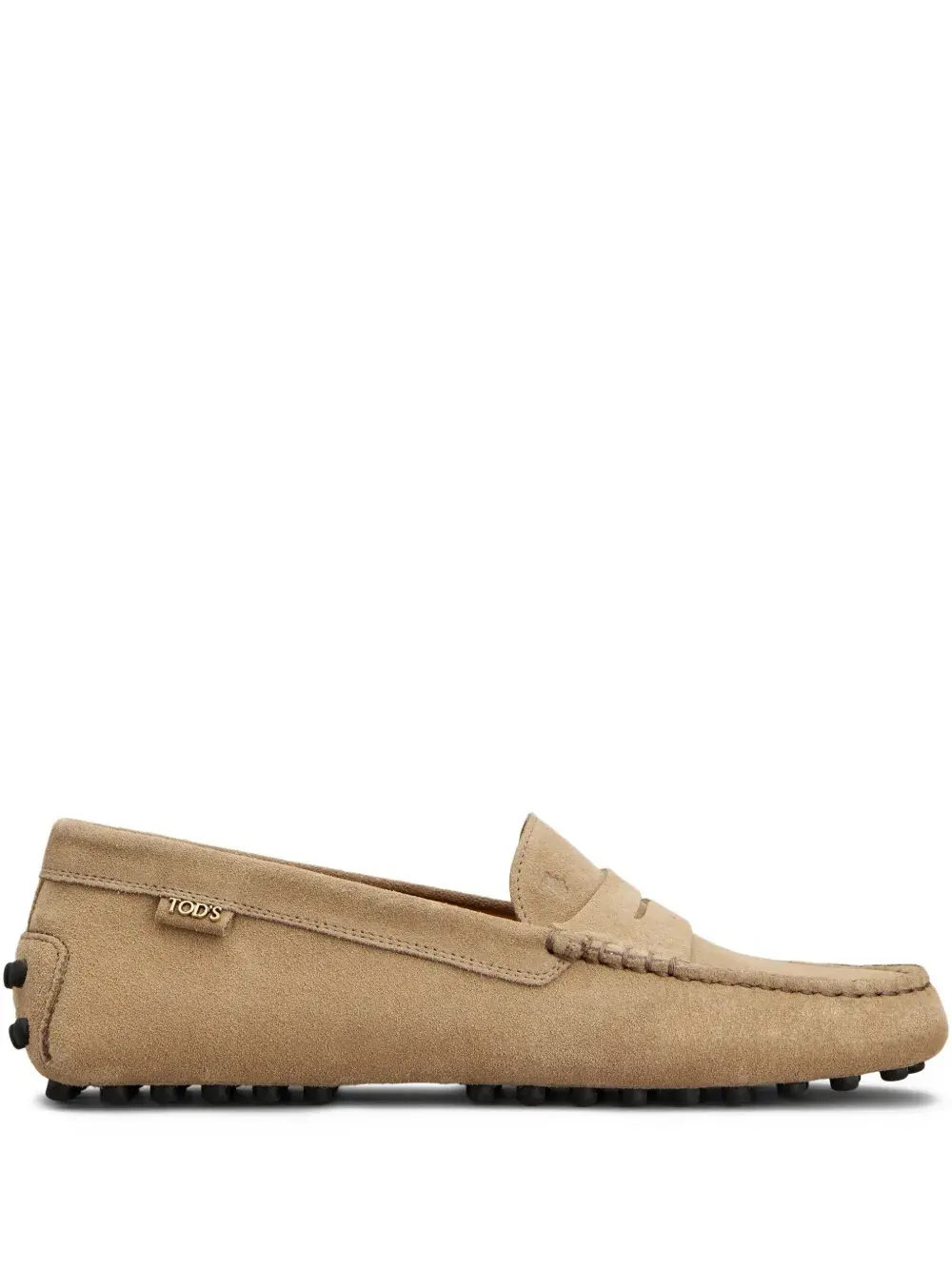 Кожаные лоферы TOD'S, нейтральный
