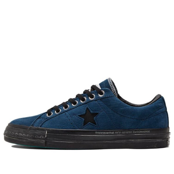 

Кроссовки thisisneverthat x one star low 'new vintage' Converse, синий