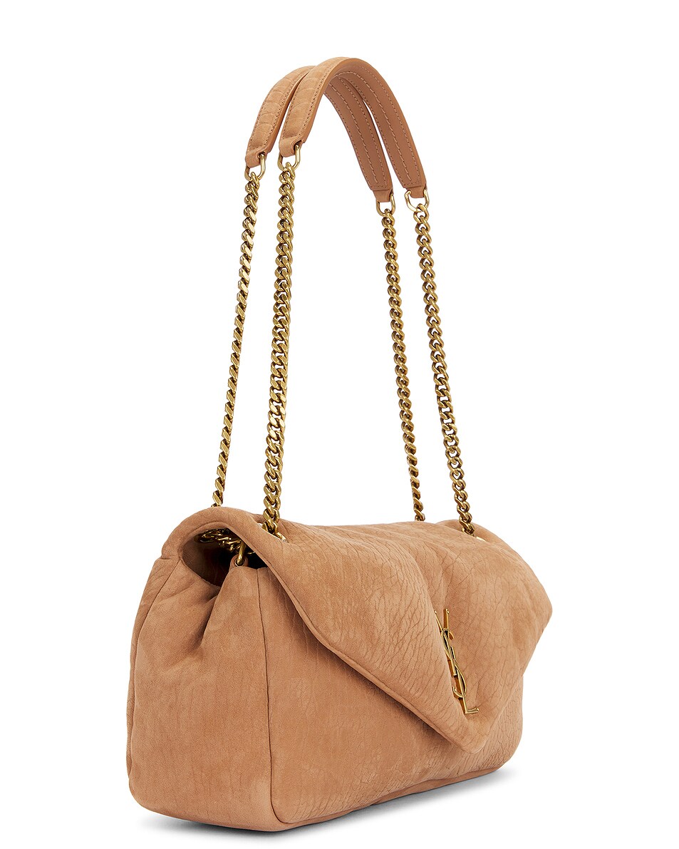 Средняя сумка Calypso Saint Laurent, Honey Caramel — фото 4