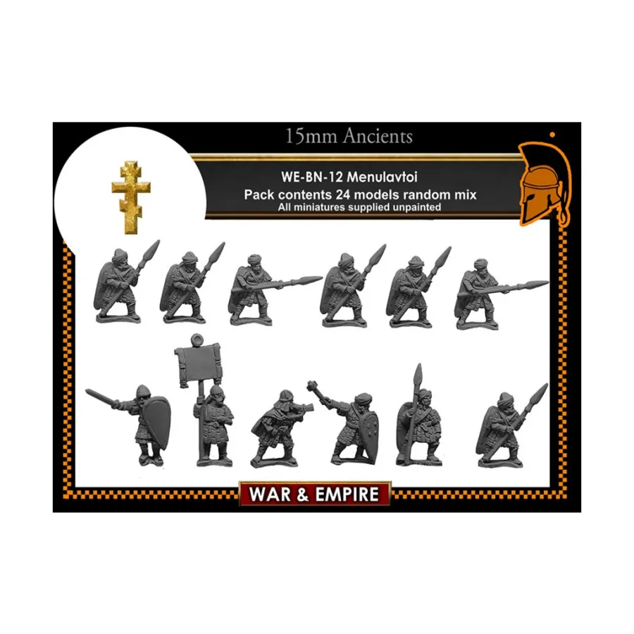 

Менулавтой, War & Empire - Dark Ages Miniatures - Byzantine, Late/Nikephorian (15mm)