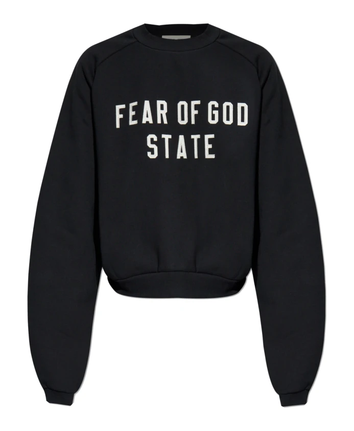 

Толстовка с вышитым логотипом Fear Of God, черный