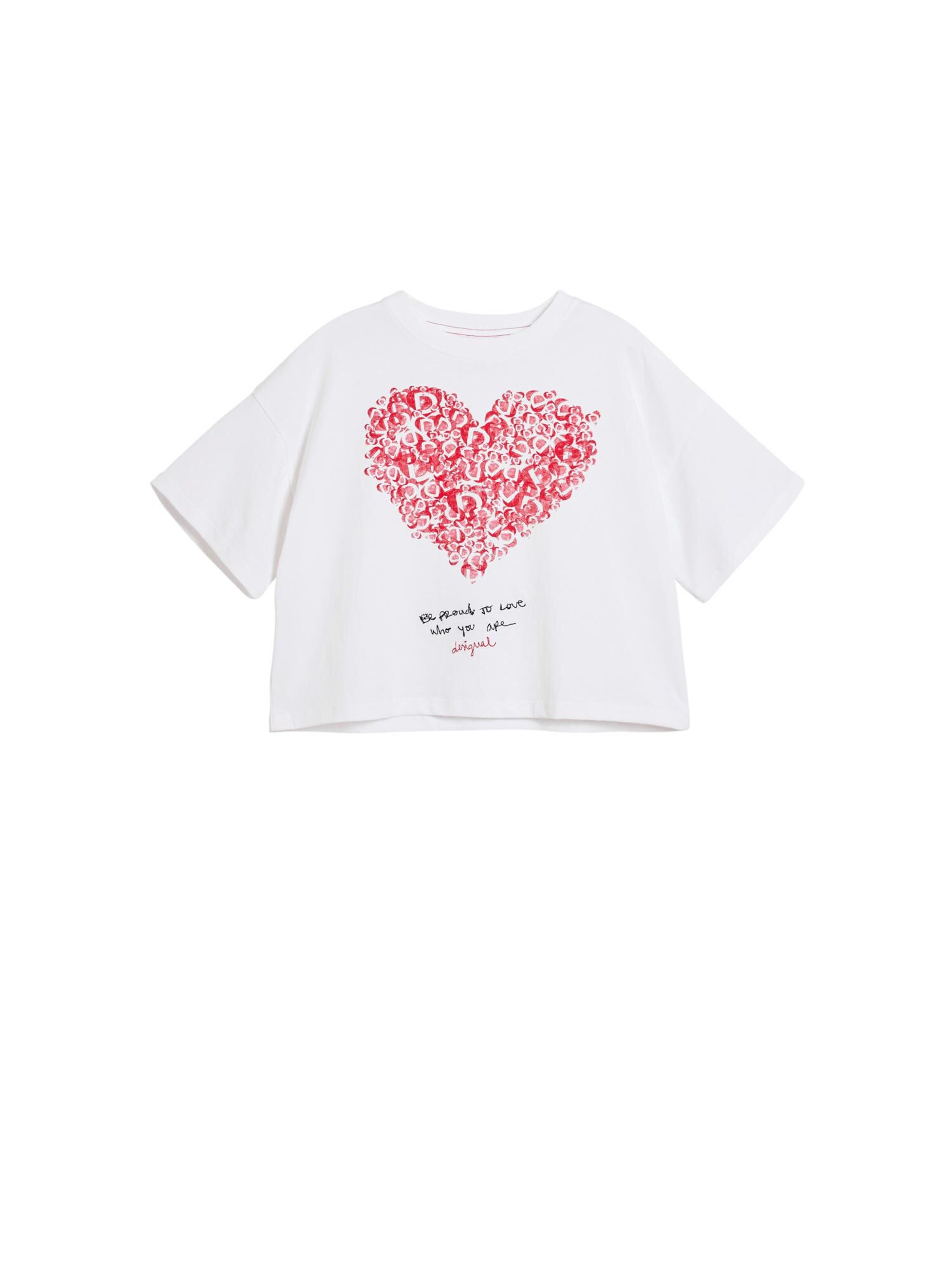 

Desigual Футболка 'Minime' в белом цвете