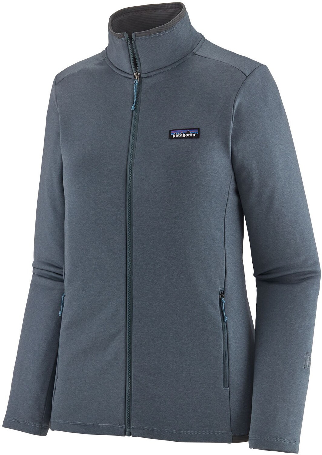 

Повседневная куртка R1 — женская Patagonia, серый