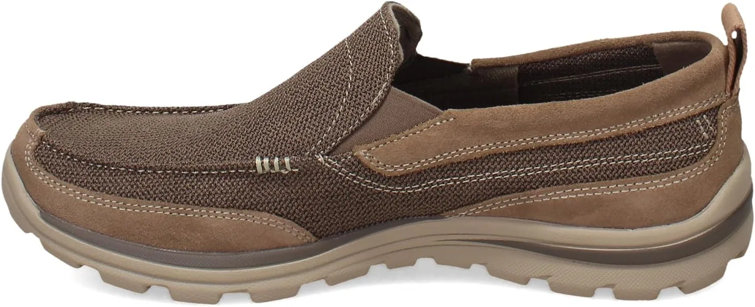 Мужские туфли Skechers X Wide, Braun Ltbr — фото 3