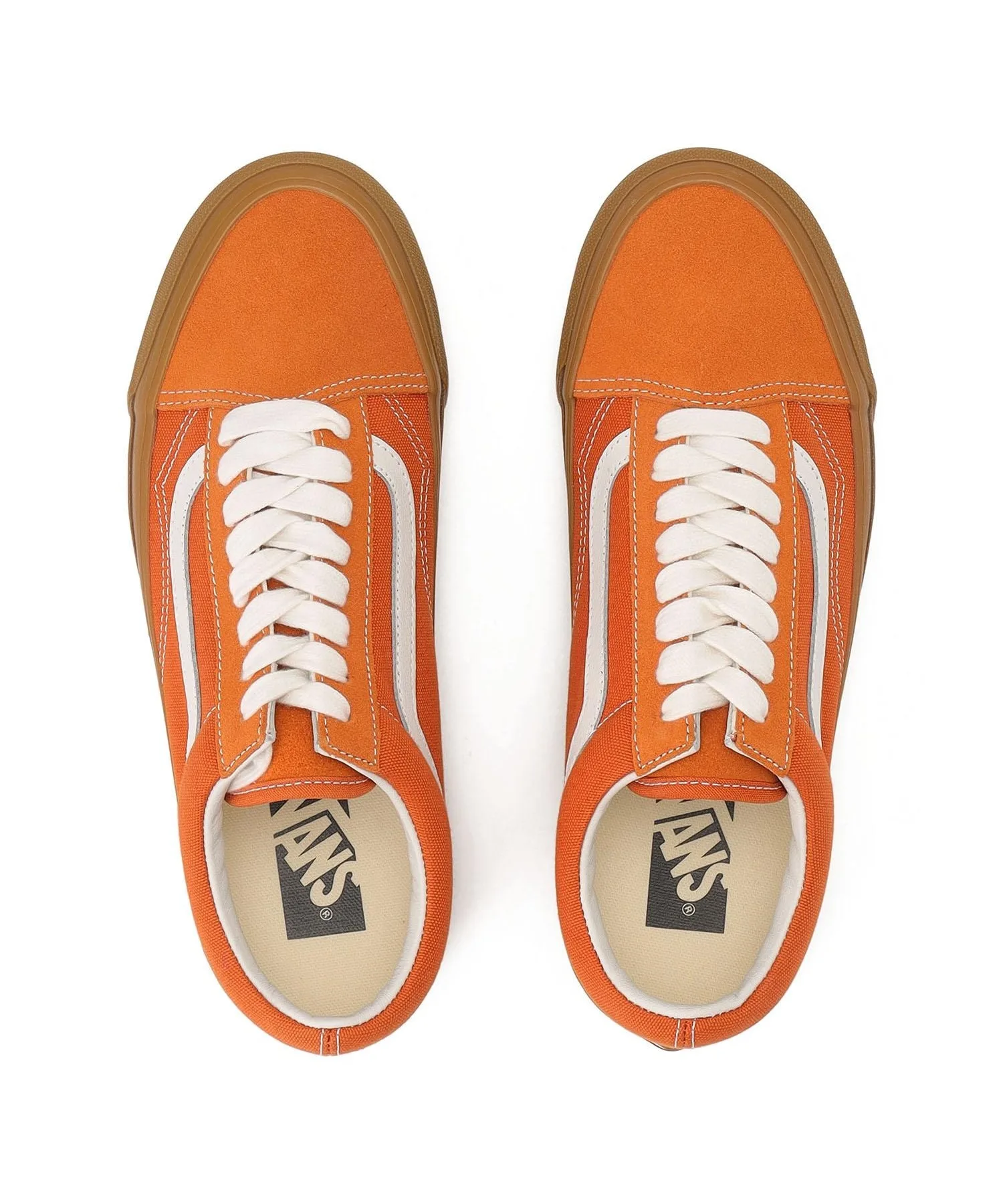 Унисекс кеды VANS PREMIUM OLD SKOOL VN000D5652K оранжевые — фото 4