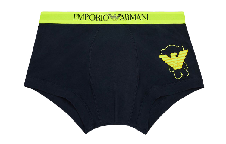 

Мужские боксеры EMPORIO ARMANI, черно-желтые