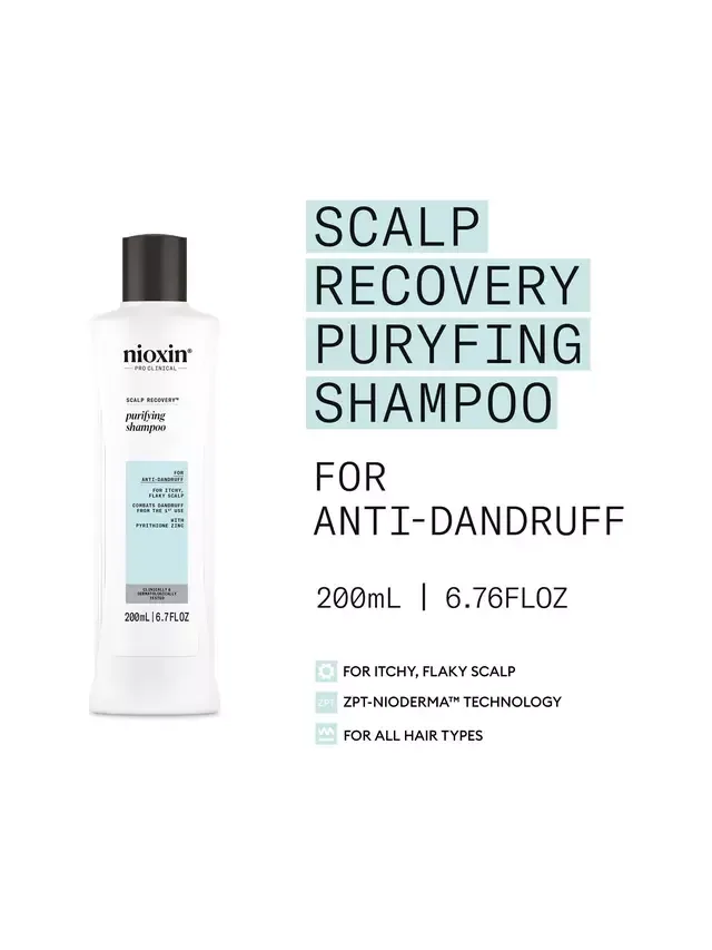 Очищающий шампунь Pro Clinical Scalp Recovery System от перхоти и зуда кожи головы, 200 мл Nioxin — фото 3